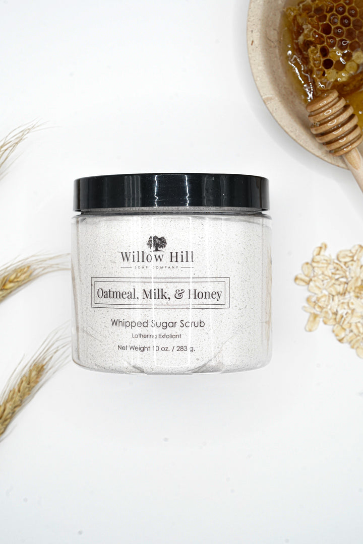 Oatmeal, Milk &amp; Honey 10 oz Whipped Sugar Scrub