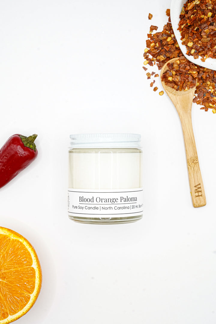 Blood Orange Paloma 4 oz Soy Candle