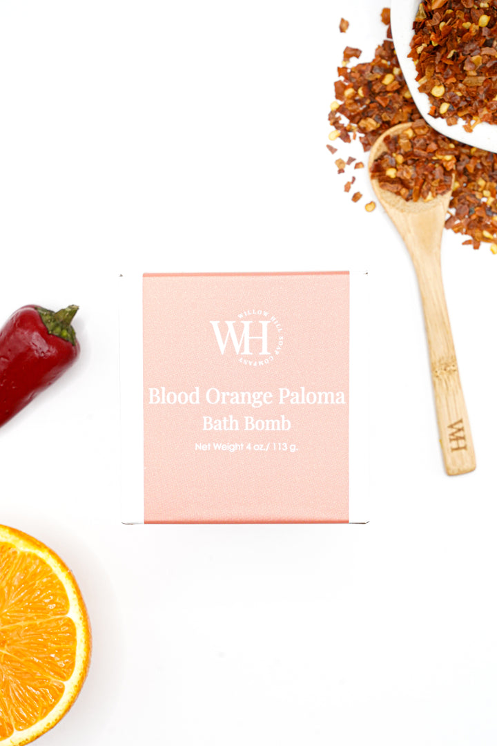 Blood Orange Paloma Bath Bomb