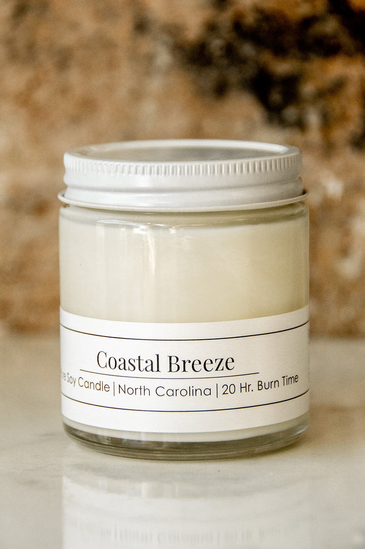 Coastal Breeze 4 oz Soy Candle