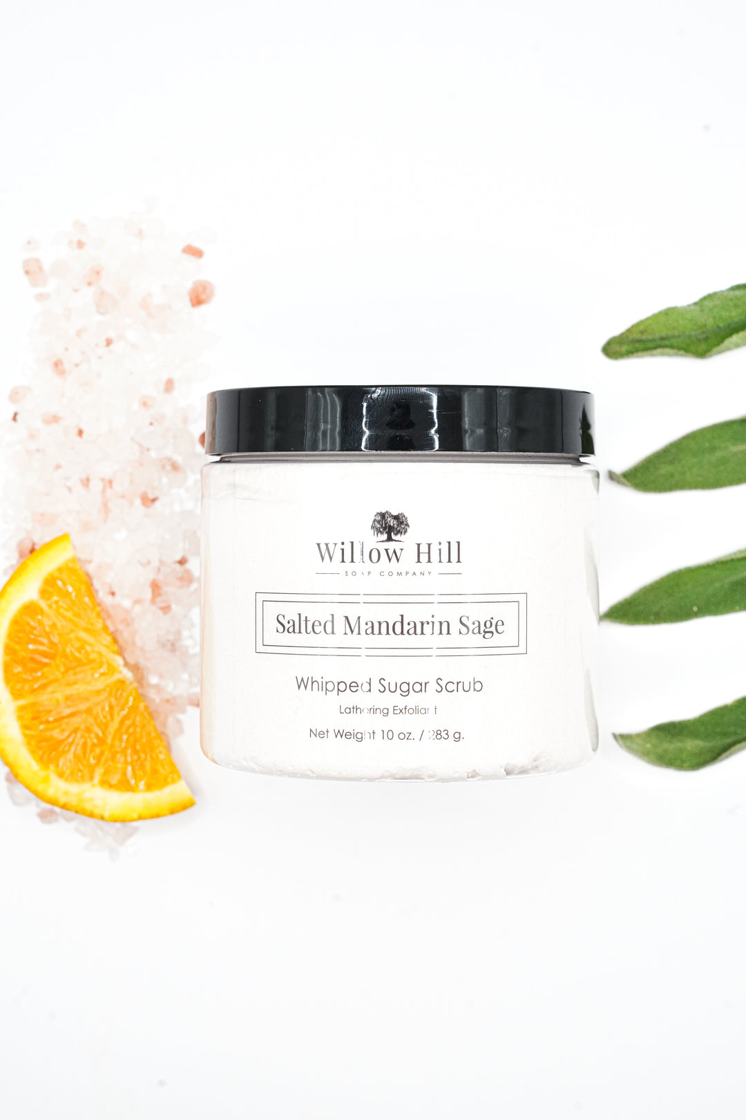 Salted Mandarin Sage 10 oz Whipped Sugar Scrub