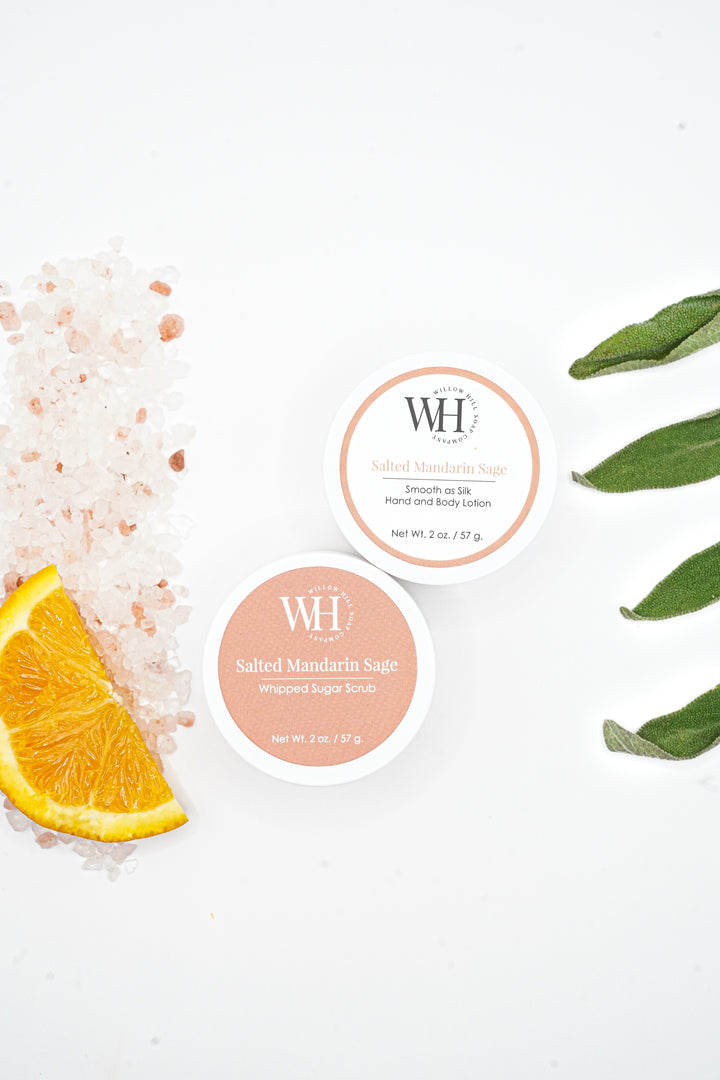 Salted Mandarin Sage 2 oz Duo Set