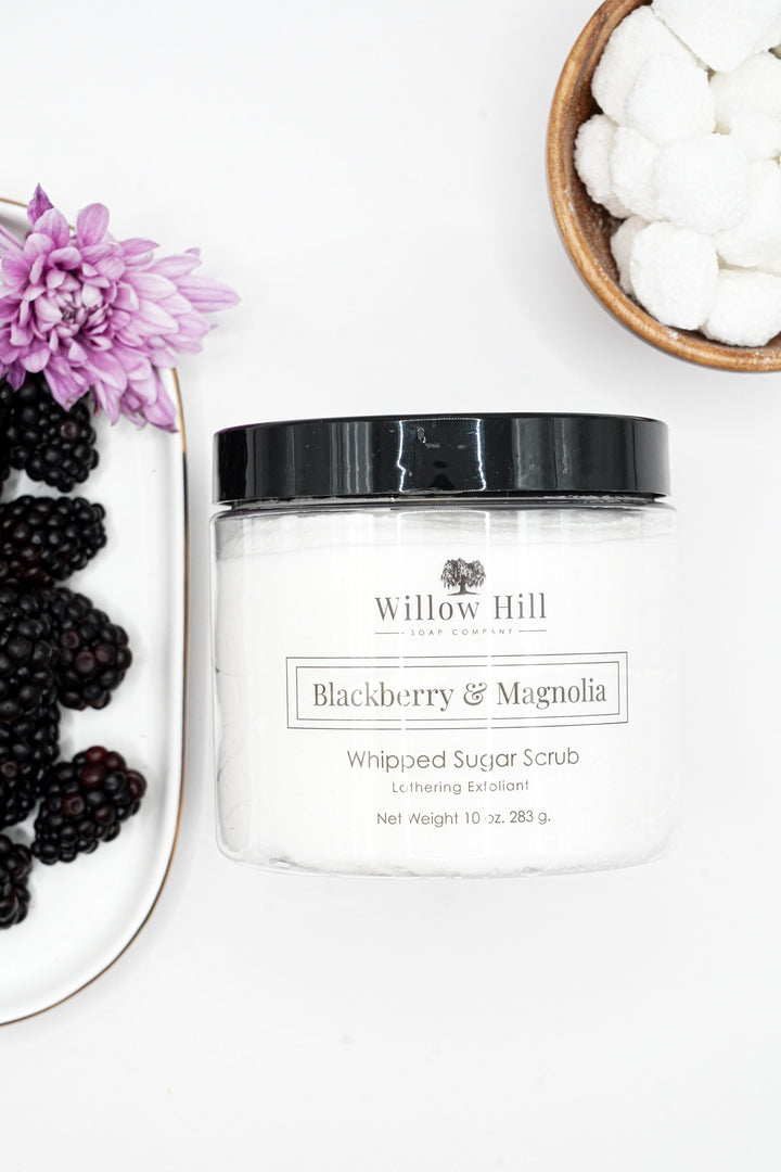 Blackberry &amp; Magnolia 10 oz Whipped Sugar Scrub