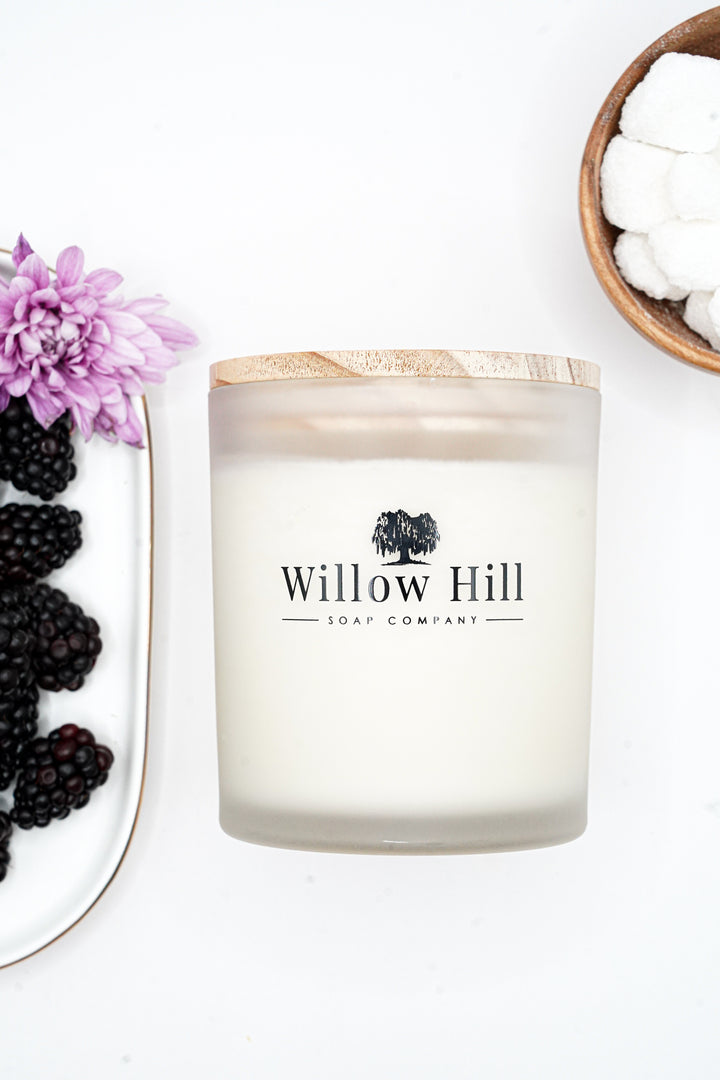 Blackberry &amp; Magnolia Soy Candle