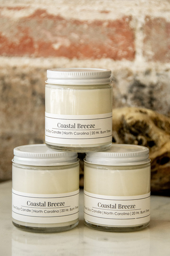 Coastal Breeze 4 oz Soy Candle