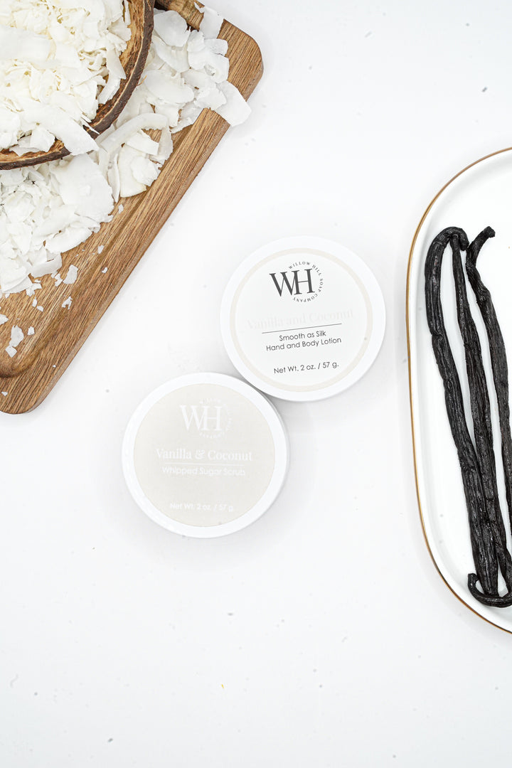 Vanilla &amp; Coconut 2 oz Duo Set