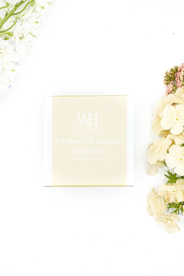 Wildflower &amp; Bergamot Bath Bomb