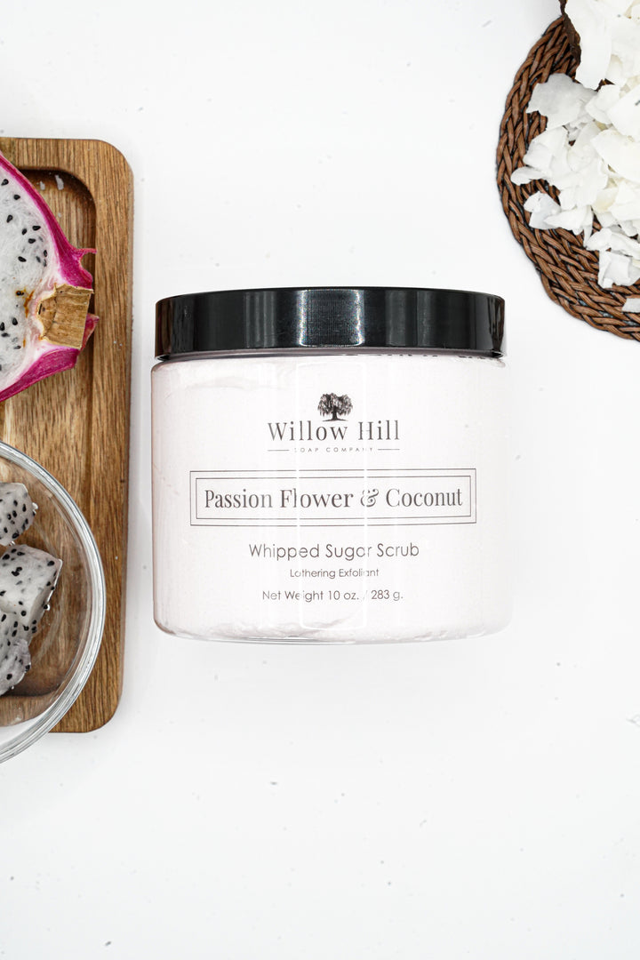 Passion Flower &amp; Coconut 10 oz Whipped Sugar Scrub