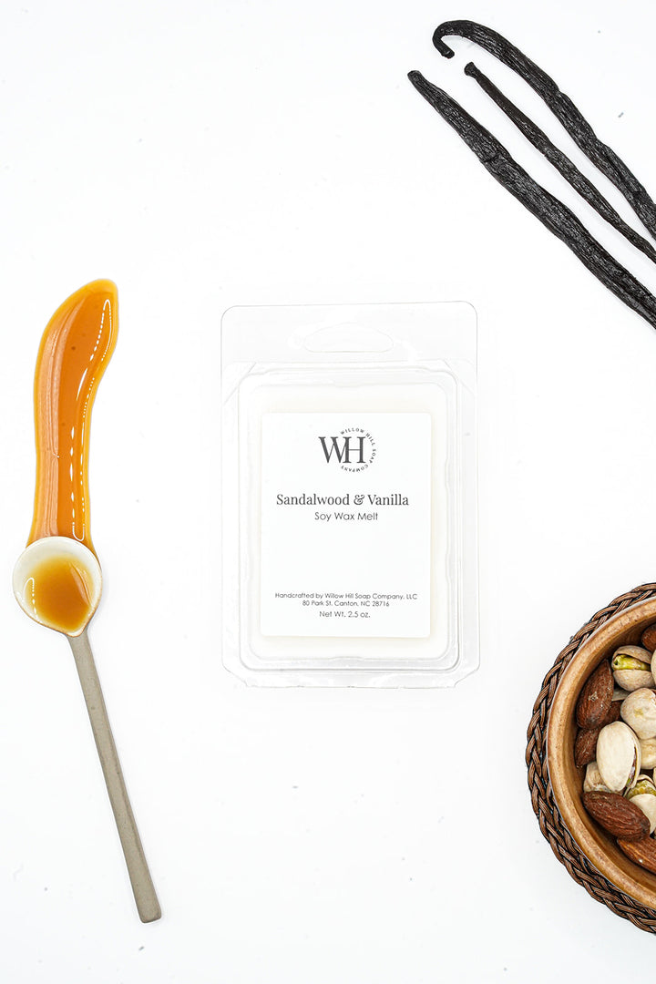 Sandalwood &amp; Vanilla Soy Wax Melt