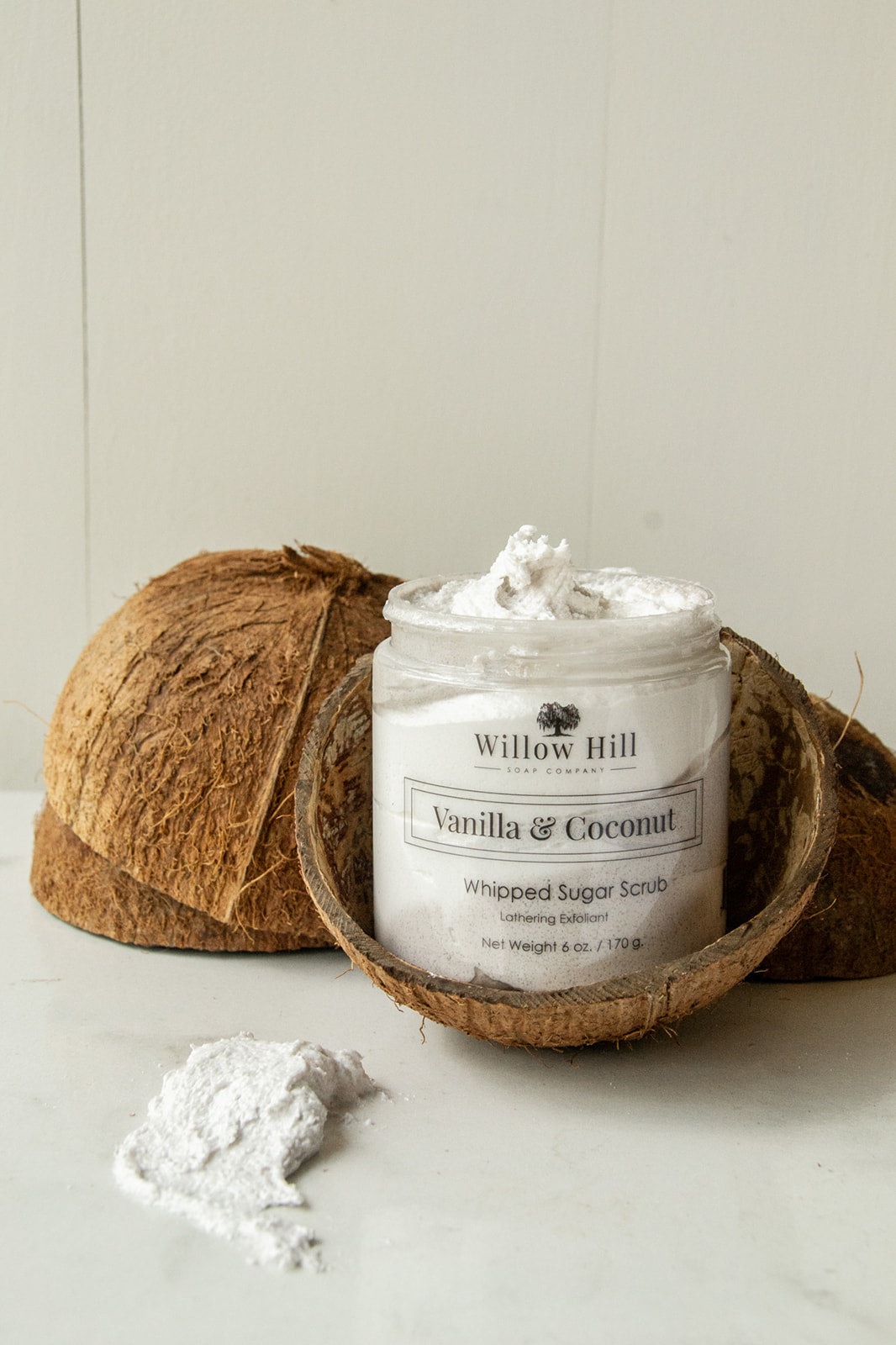 Vanilla &amp; Coconut 10 oz Whipped Sugar Scrub