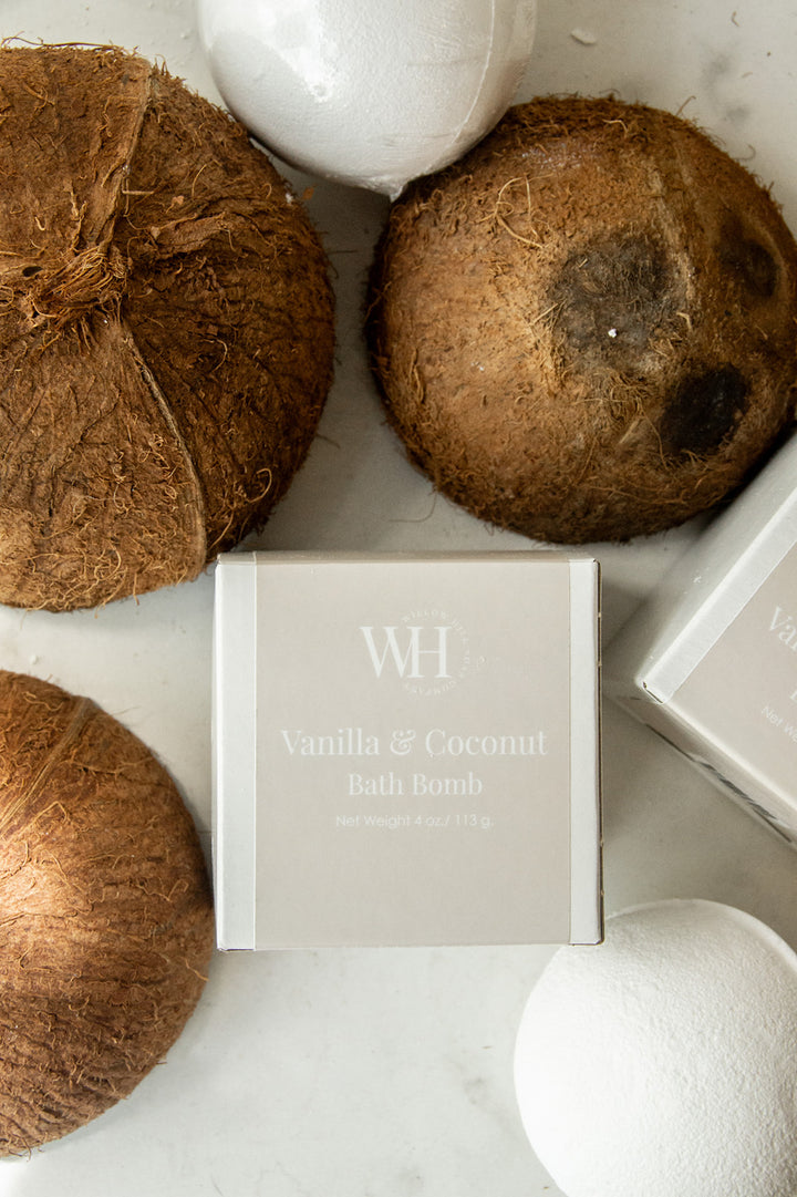 Vanilla &amp; Coconut Bath Bomb