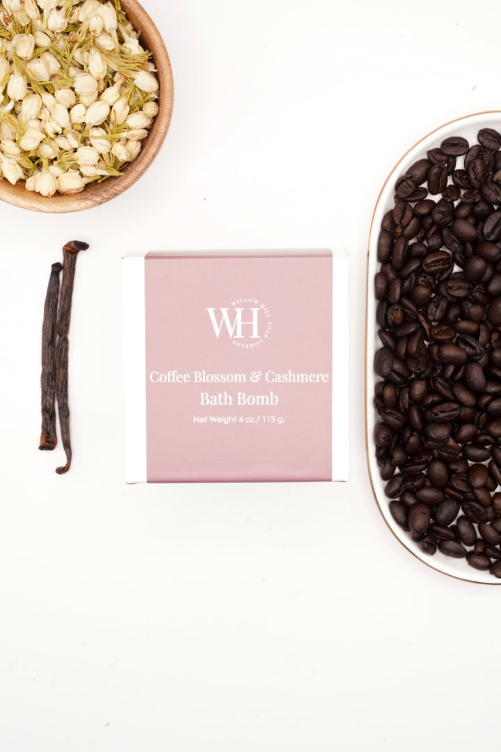Coffee Blossom &amp; Cashmere Bath Bomb