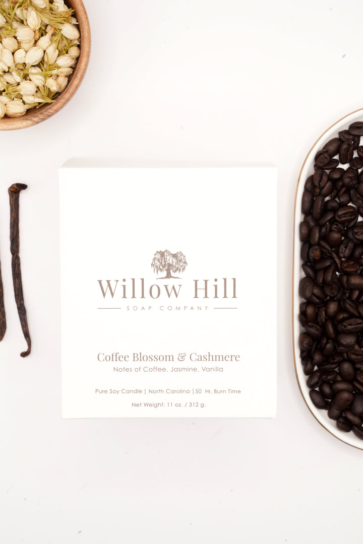 Coffee Blossom &amp; Cashmere Soy Candle