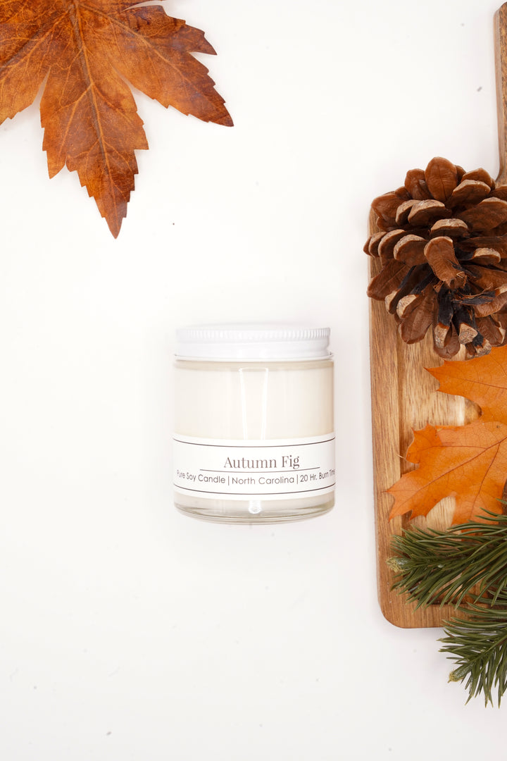Autumn Fig 4 oz Soy Candle