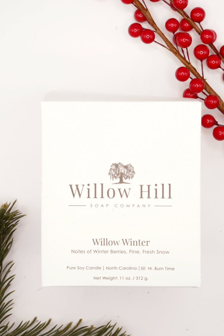 Willow Winter Soy Candle