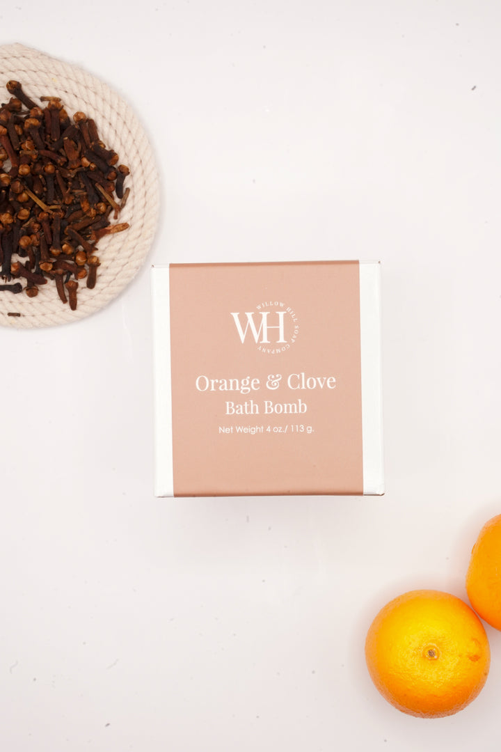 Orange &amp; Clove Bath Bomb