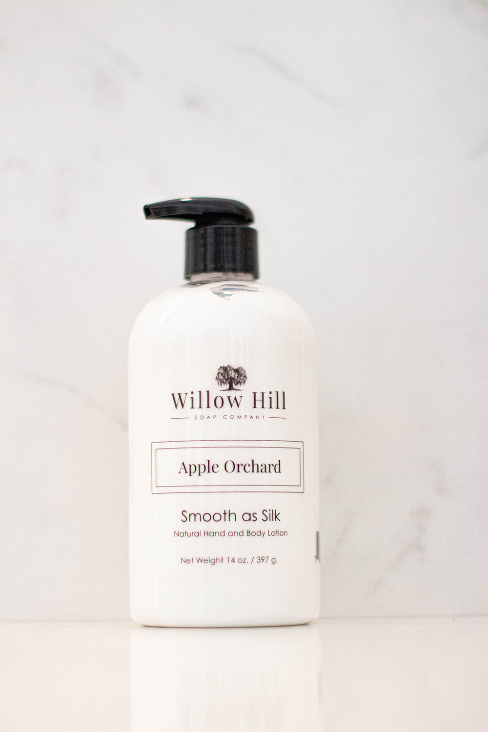 Willow Hill Soap Company Apple Orchard Smooth as Silk lotion 