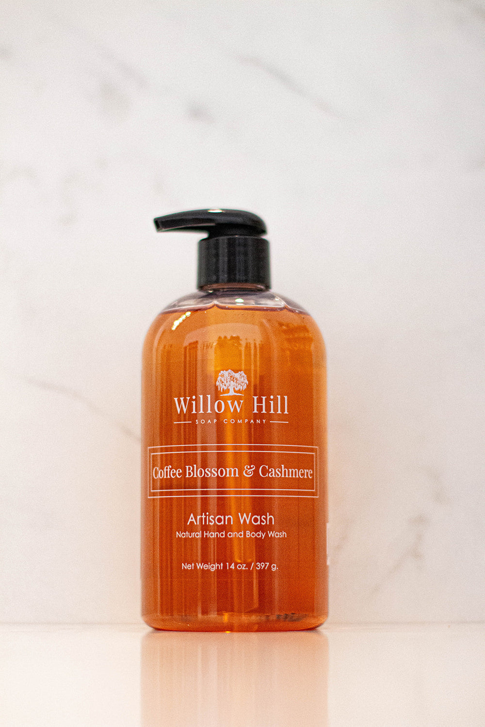 Willow Hill Soap Company Coffee Blossom and Cashmere hand and body wash