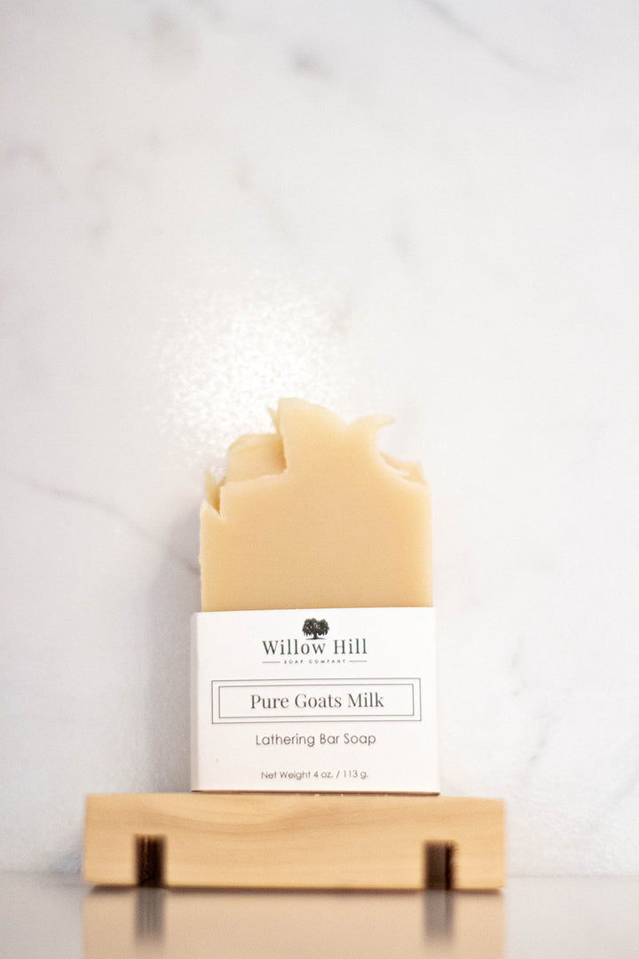Willow Hill Soap Company Pure Goats Milk bar soap