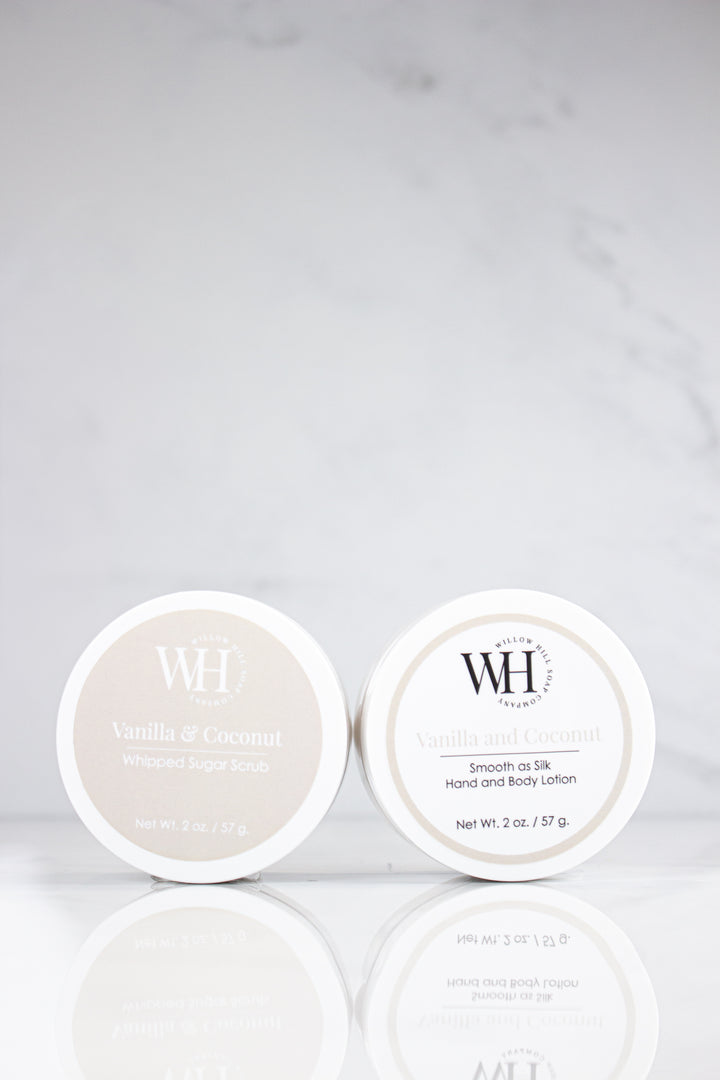 Vanilla &amp; Coconut 2 oz Duo Set