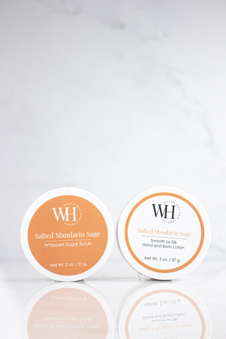 Salted Mandarin Sage 2 oz Duo Set