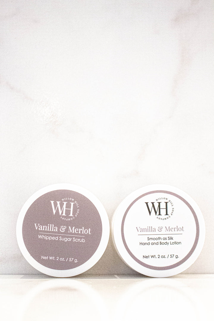 Vanilla &amp; Merlot 2 oz Duo Set