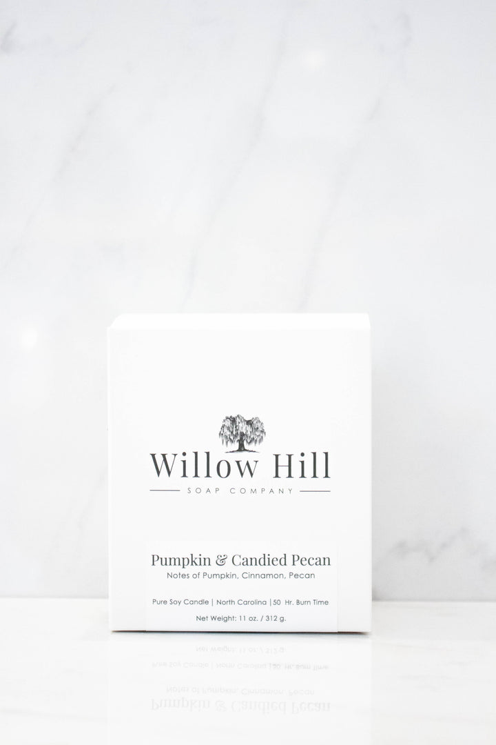 Pumpkin &amp; Candied Pecan Soy Candle