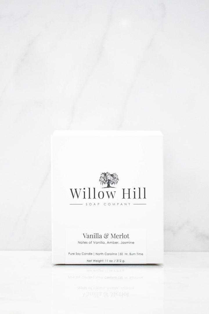Vanilla &amp; Merlot Soy Candle