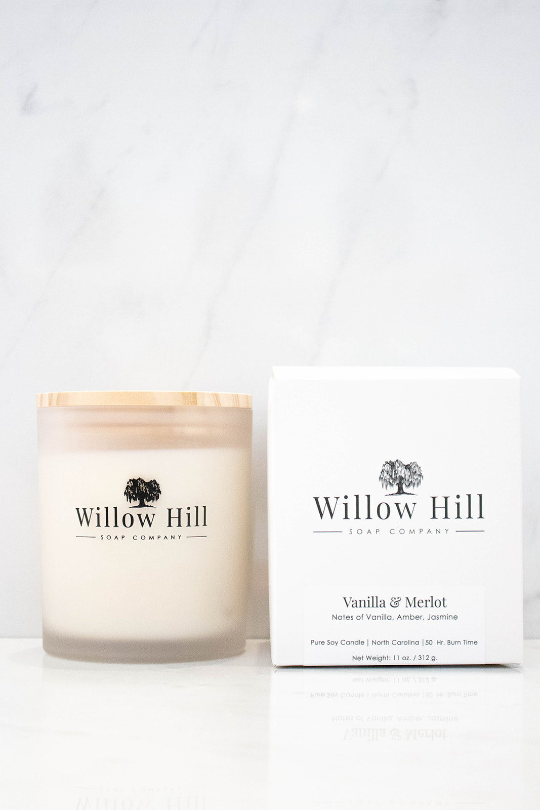 Vanilla &amp; Merlot Soy Candle