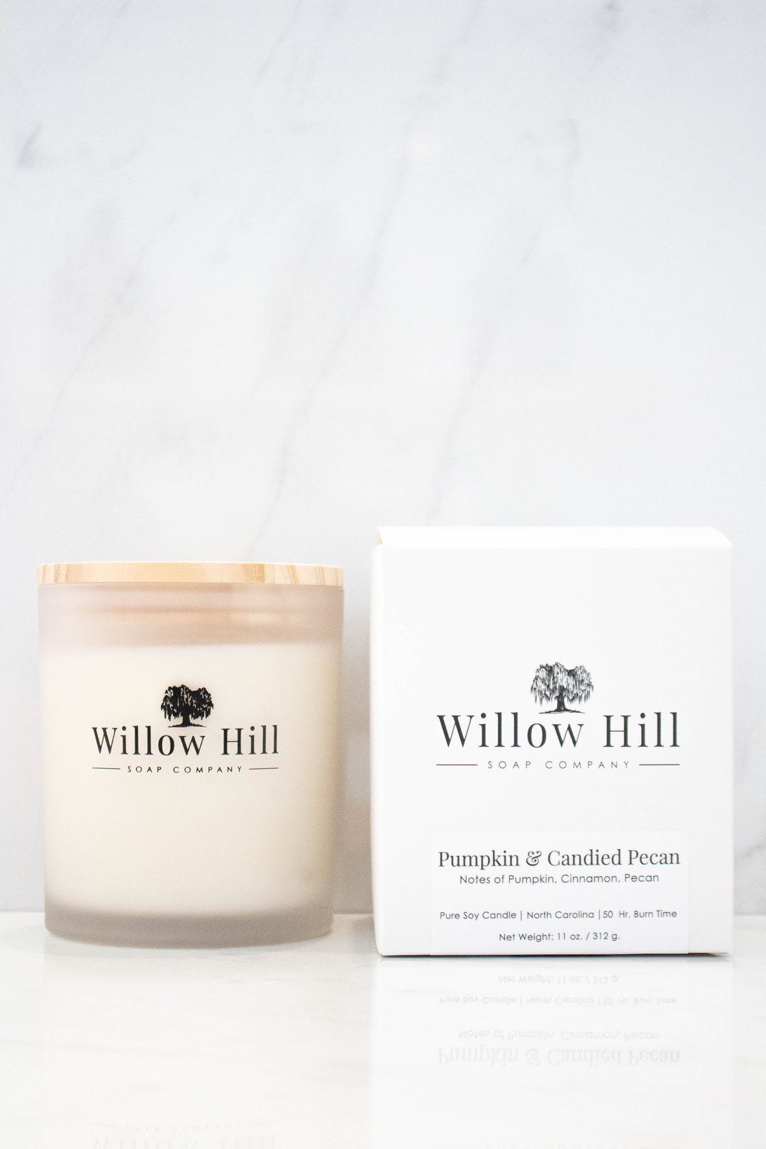 Pumpkin &amp; Candied Pecan Soy Candle