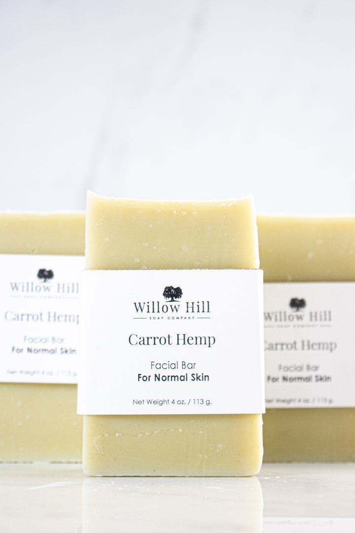 Carrot Hemp Facial Bar