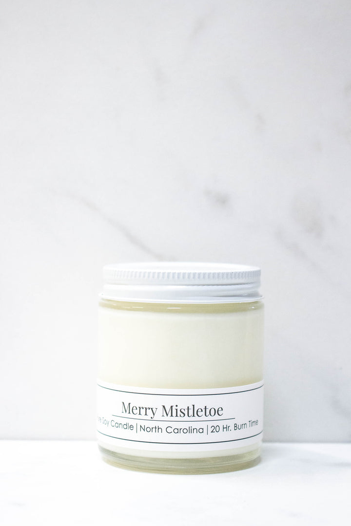 Merry Mistletoe 4 oz Soy Candle