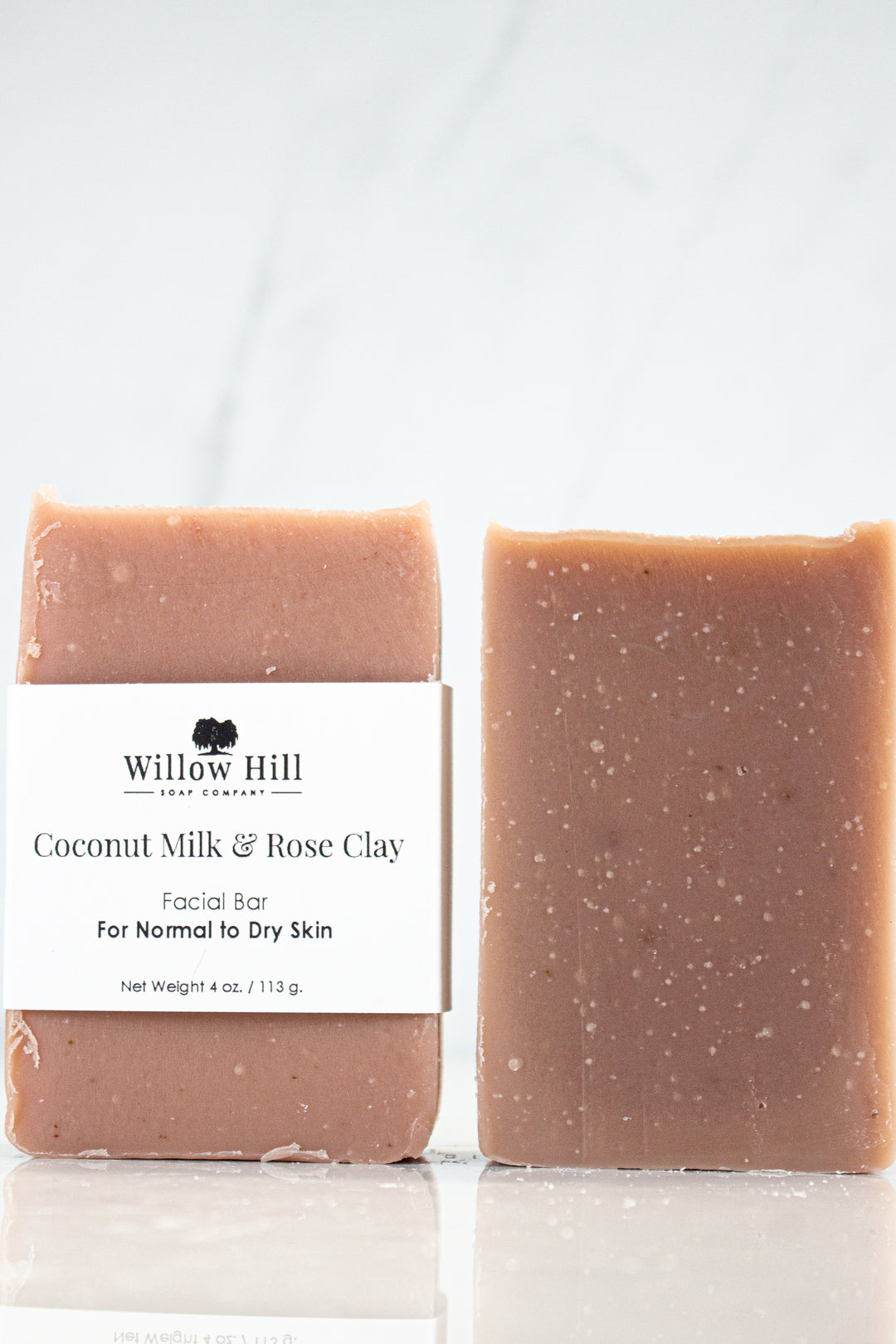 Coconut Milk and Rose Clay Facial Bar