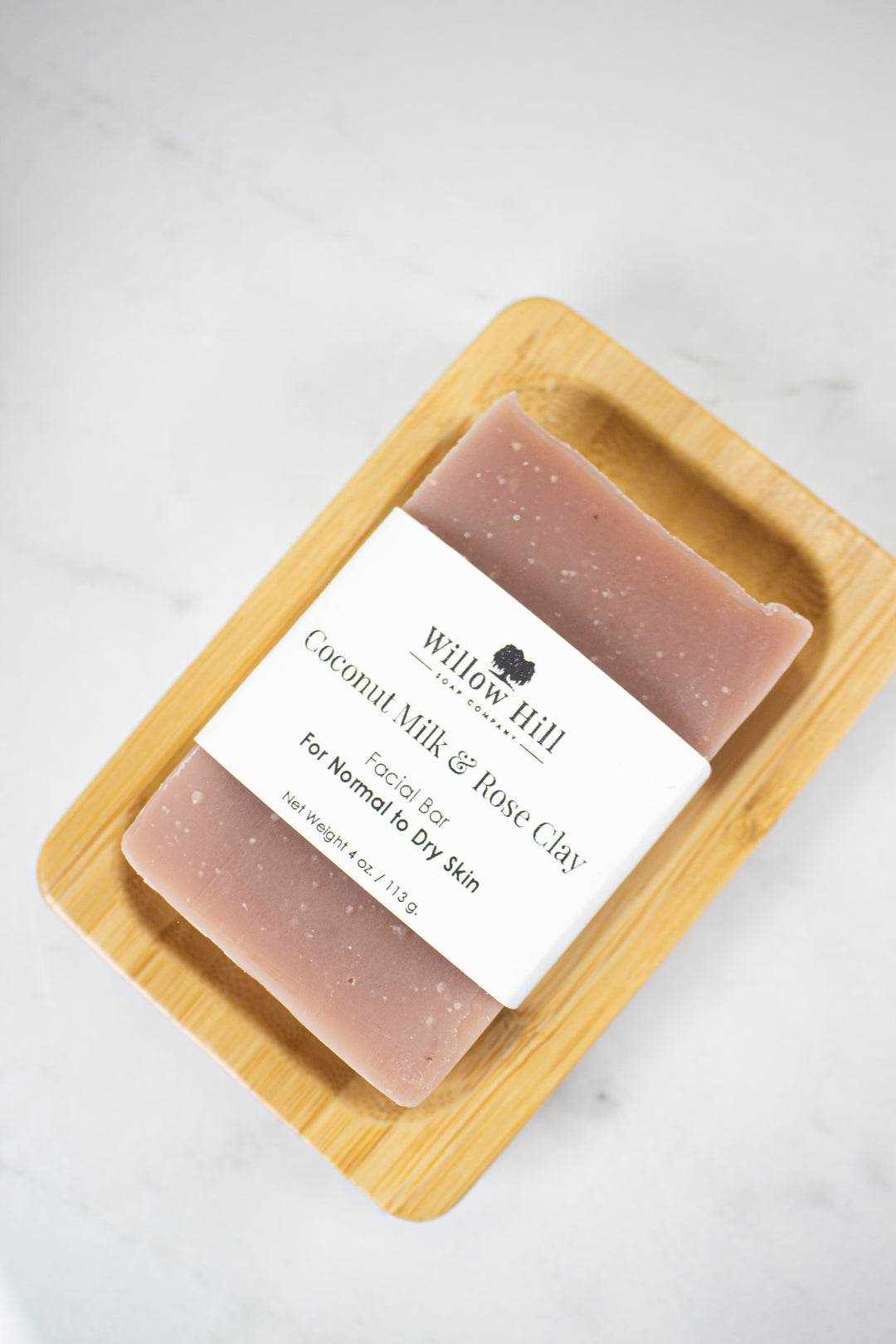 Coconut Milk and Rose Clay Facial Bar