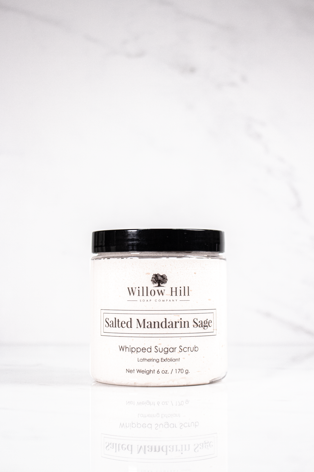 Salted Mandarin Sage 10 oz Whipped Sugar Scrub