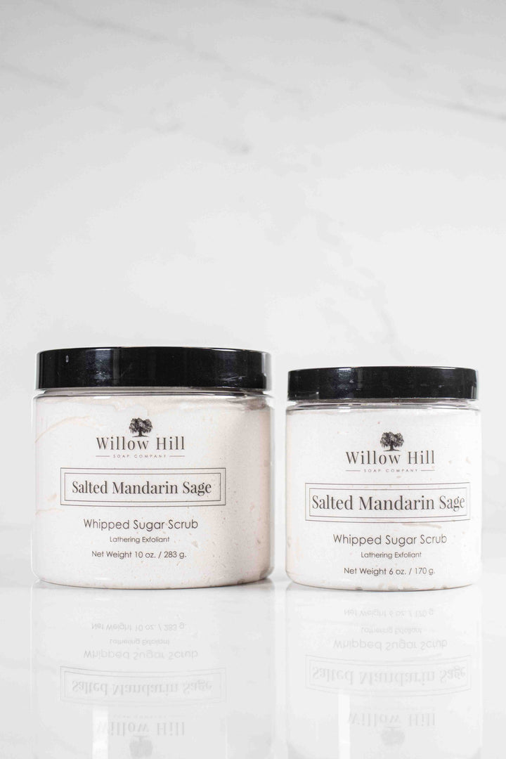 Salted Mandarin Sage 10 oz Whipped Sugar Scrub