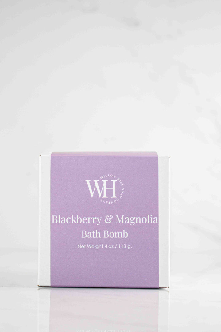 Blackberry &amp; Magnolia Bath Bomb