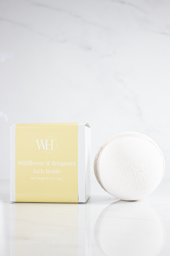 Wildflower &amp; Bergamot Bath Bomb