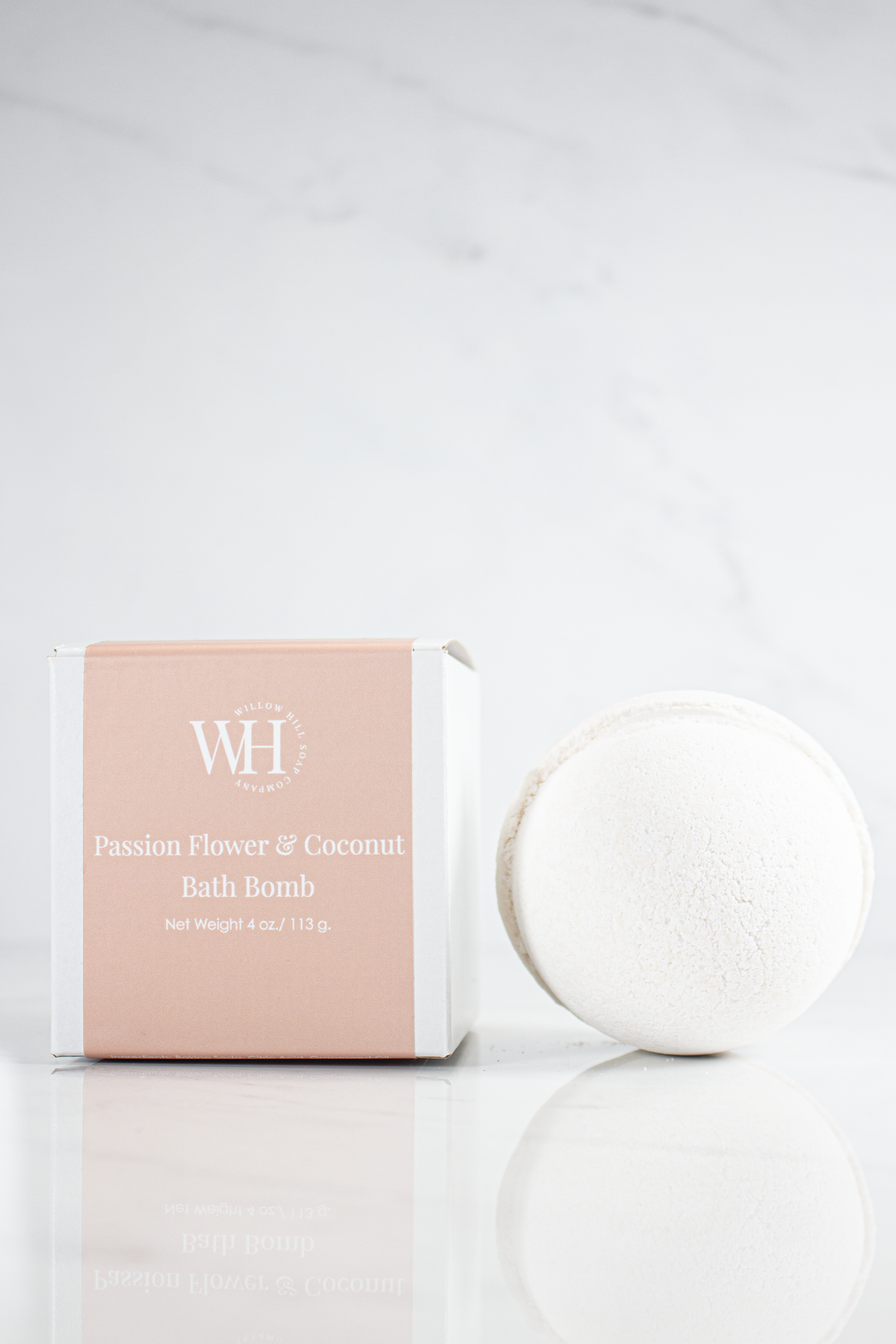 Passion Flower &amp; Coconut Bath Bomb
