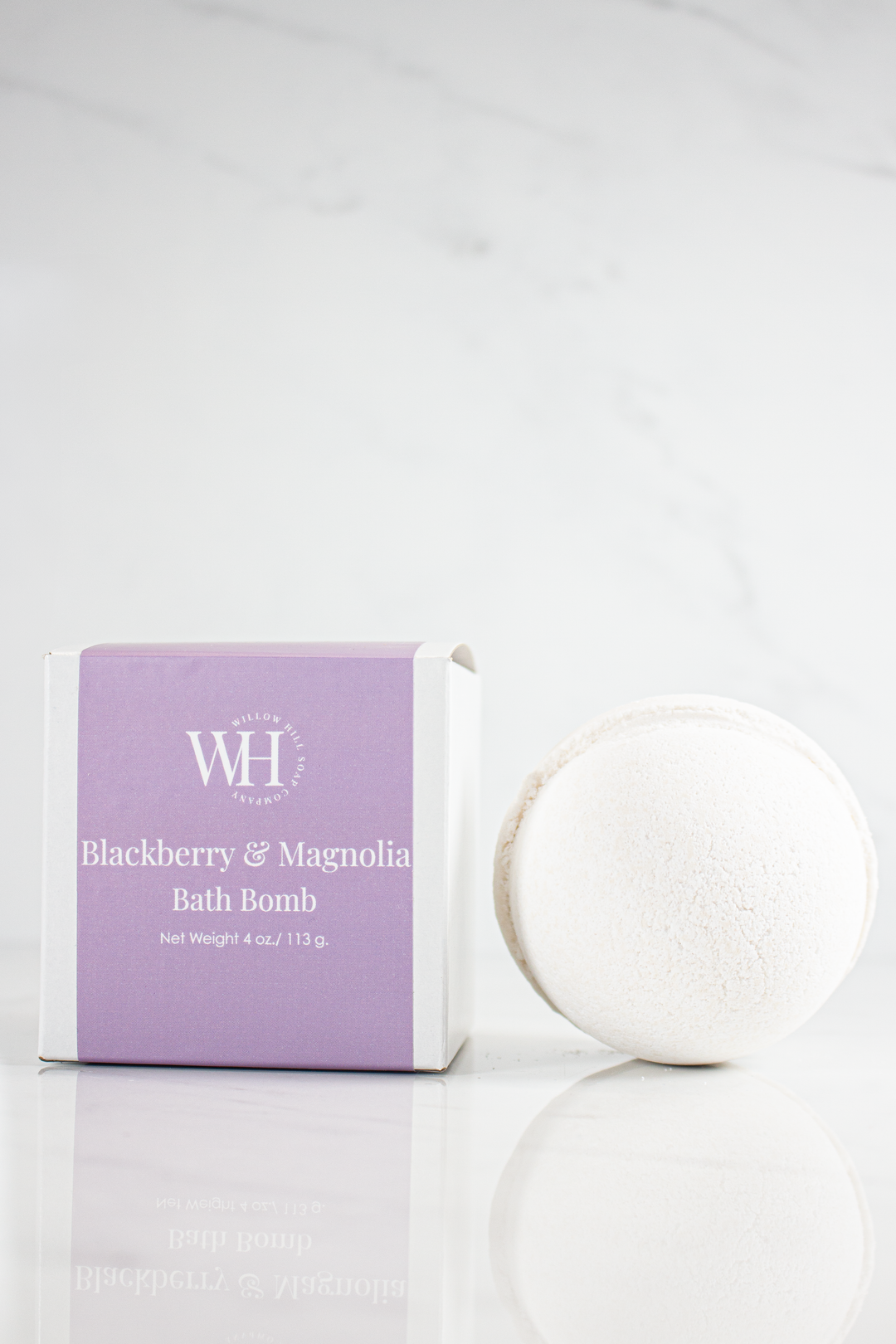 Blackberry &amp; Magnolia Bath Bomb