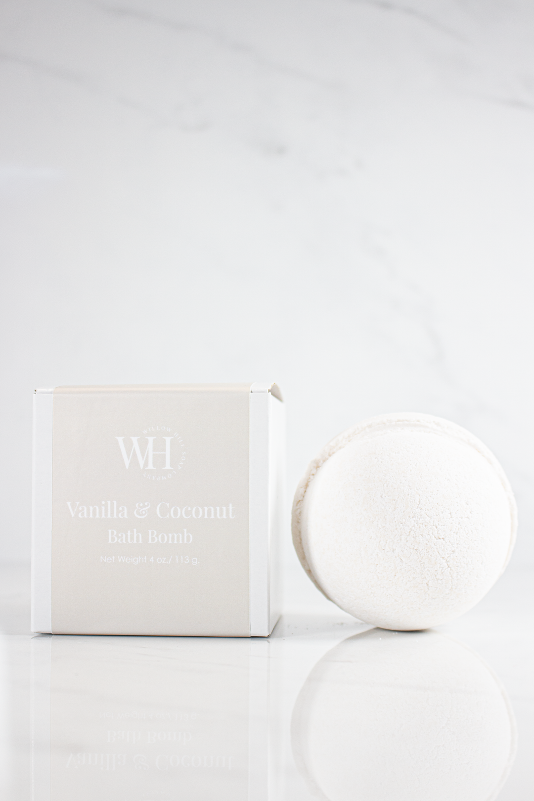 Vanilla &amp; Coconut Bath Bomb
