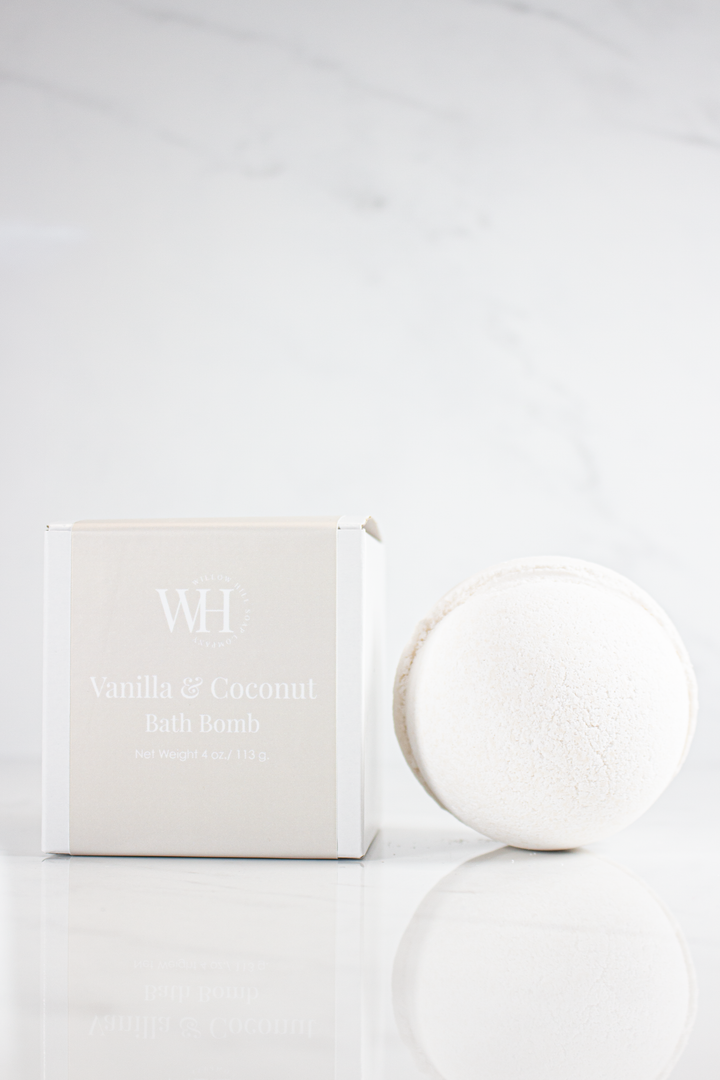 Vanilla &amp; Coconut Bath Bomb