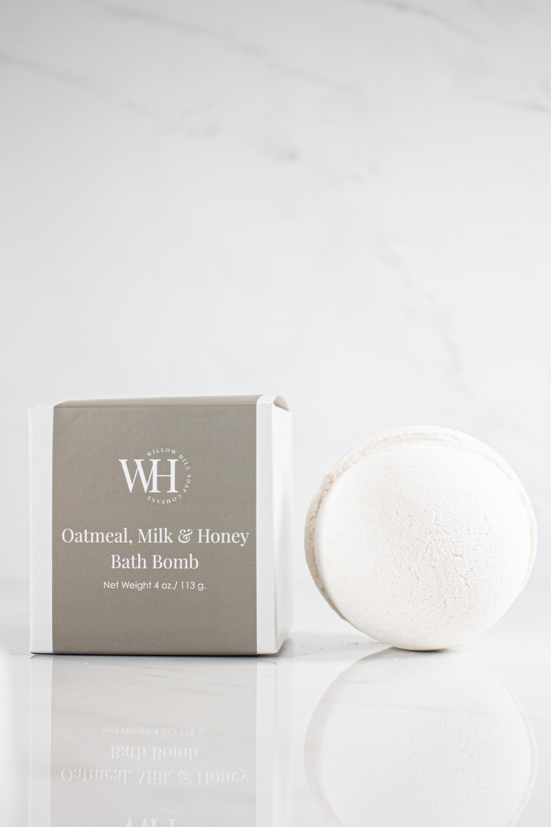 Oatmeal, Milk, &amp; Honey Bath Bomb