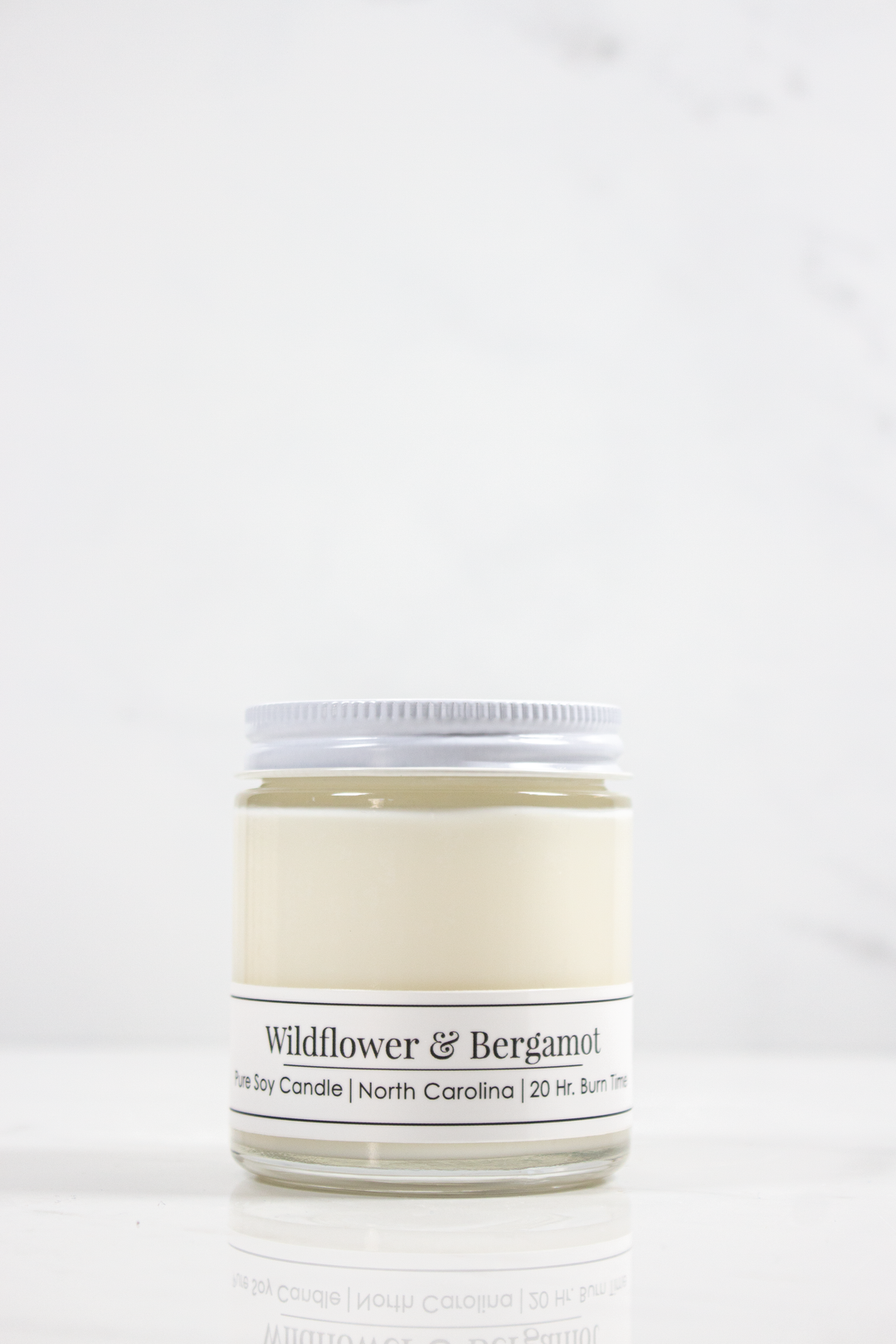 Wildflower &amp; Bergamot 4 oz Soy Candle