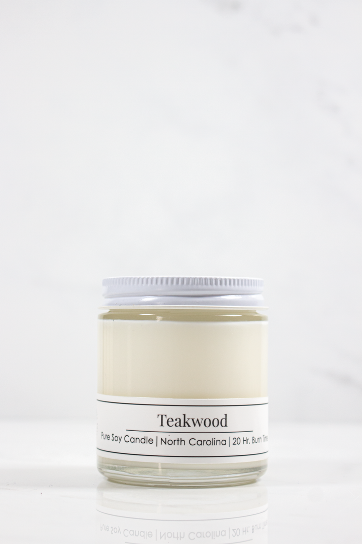 Teakwood 4 oz Soy Candle