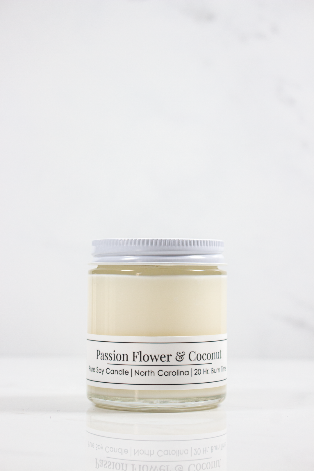 Passion Flower &amp; Coconut 4 oz Soy Candle