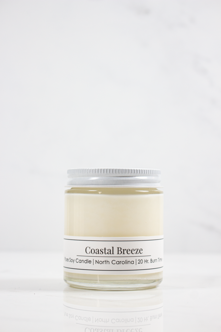 Coastal Breeze 4 oz Soy Candle