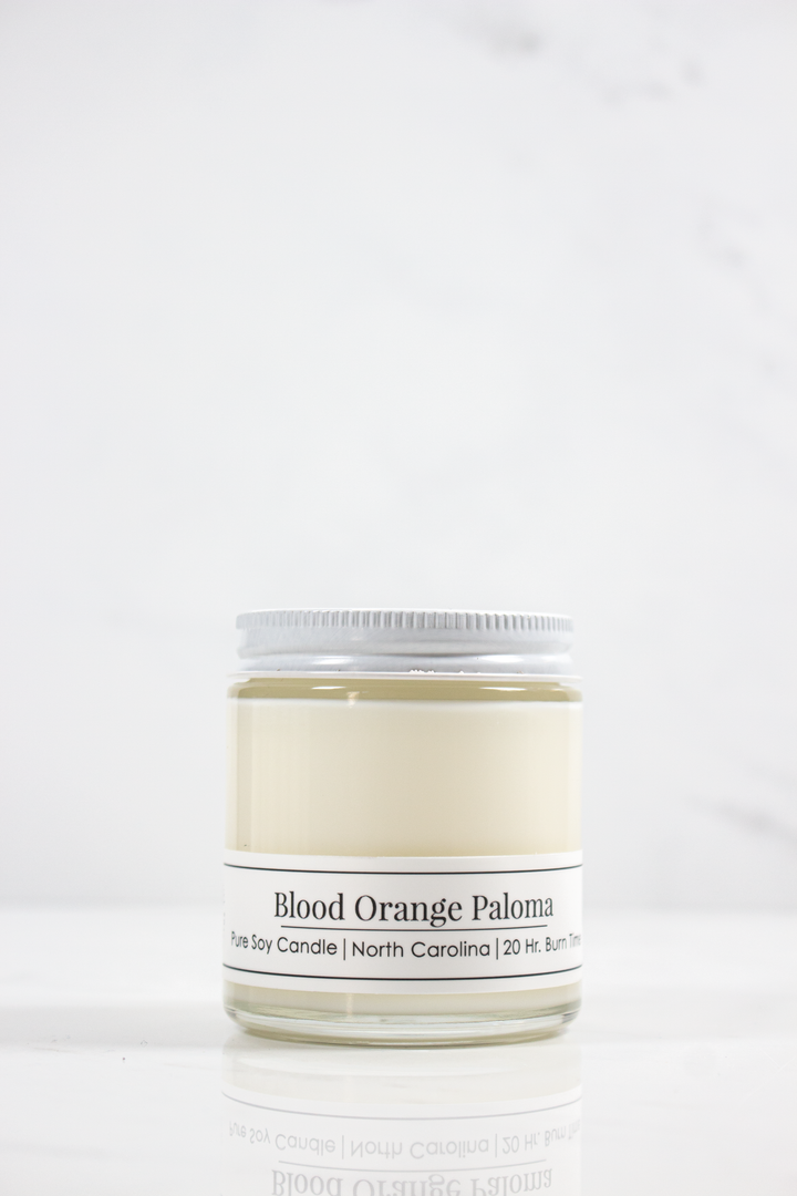 Blood Orange Paloma 4 oz Soy Candle