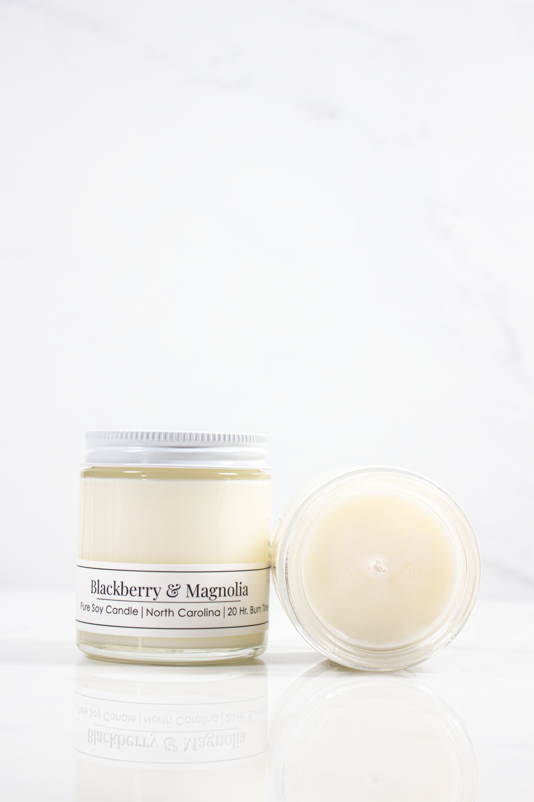 Blackberry &amp; Magnolia 4 oz Soy Candle