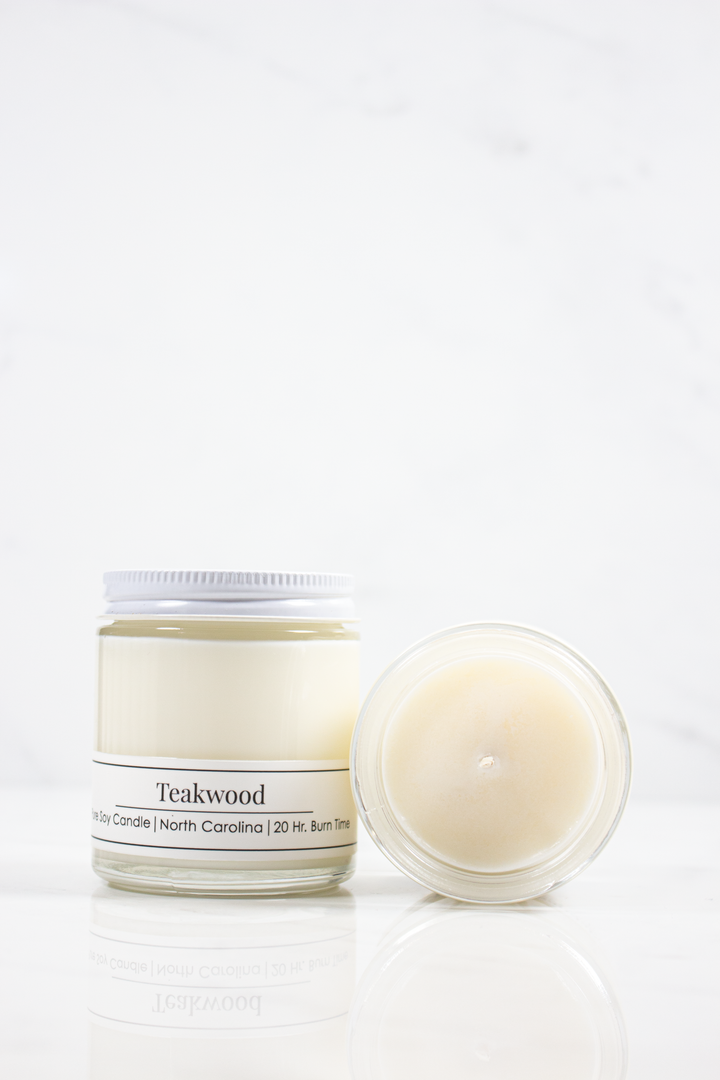 Teakwood 4 oz Soy Candle